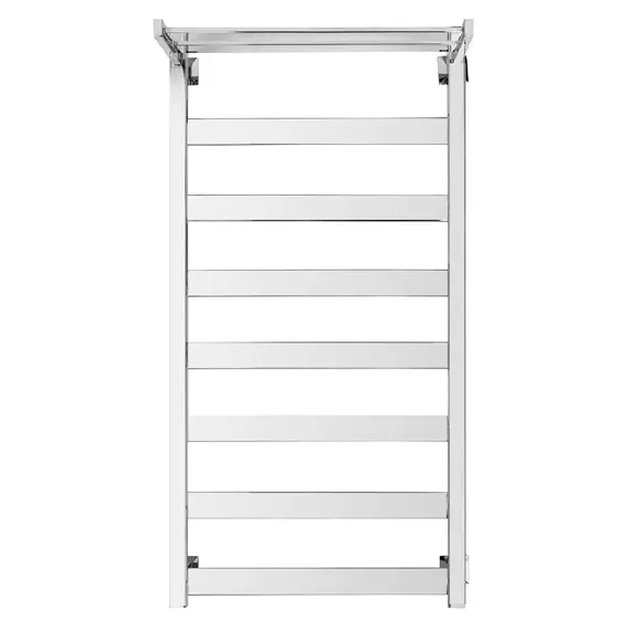 Полотенцесушитель Secado Комано 1 СП, с полочкой ,водяной, ЧЕРНЫЙ МАТОВЫЙ