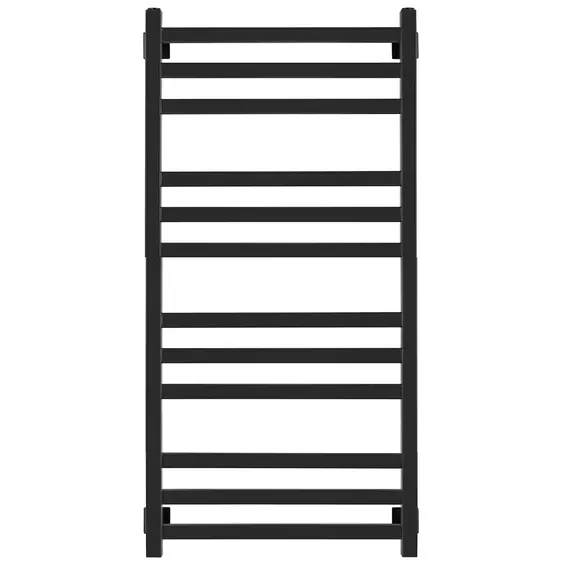 Полотенцесушитель Secado Корсико 3 водяной, ЧЕРНЫЙ МАТОВЫЙ