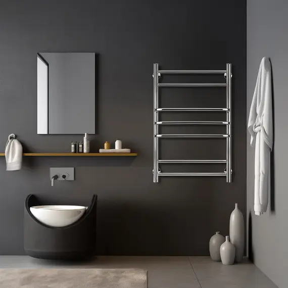 Полотенцесушитель Secado Триест, водяной, хром