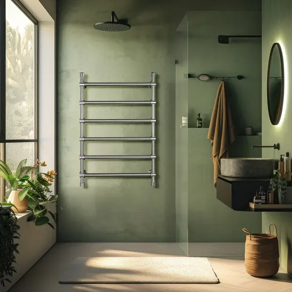 Полотенцесушитель Secado Флоренция 2 , водяной, хром