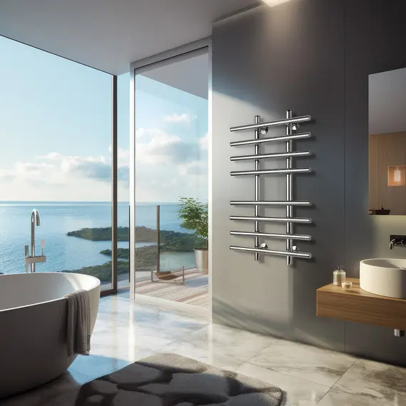 Полотенцесушитель Secado Турин 4  водяной, хром