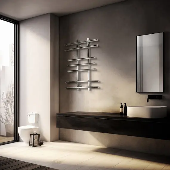 Полотенцесушитель Secado Турин 2 водяной, хром