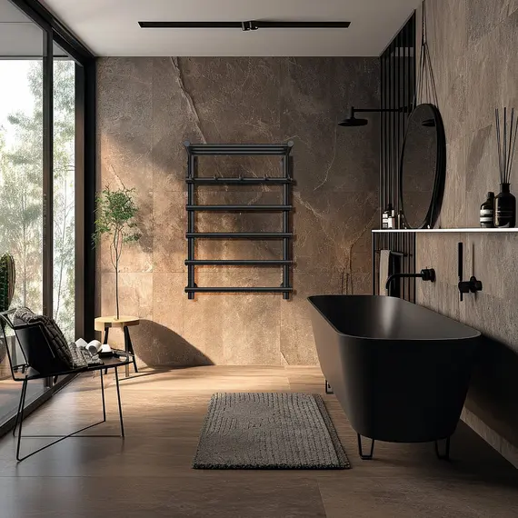 Полотенцесушитель Secado Турин 1 КСП, с крючками и полочкой, водяной, хром