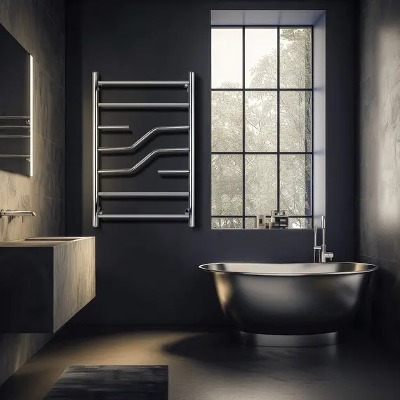 Полотенцесушитель Secado Риволи водяной, хром