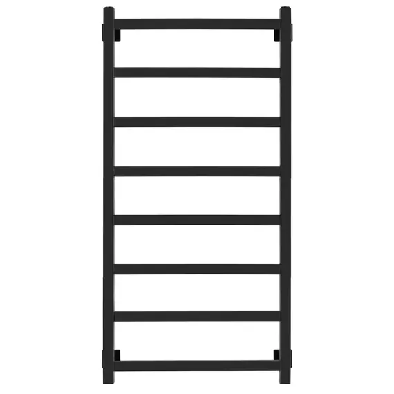 Полотенцесушитель Secado Корсико 1, водяной, ЧЕРНЫЙ МАТОВЫЙ