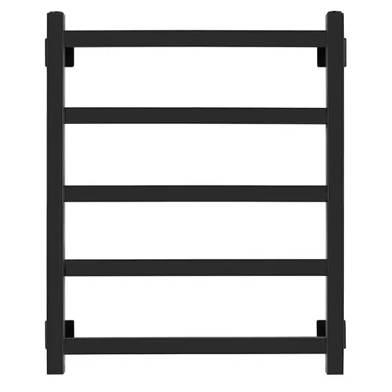 Полотенцесушитель Secado Корсико 1, водяной, ЧЕРНЫЙ МАТОВЫЙ