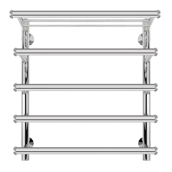 Полотенцесушитель Secado Турин 6 , с полочкой, водяной, хром