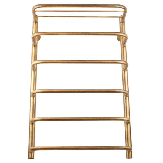 Полотенцесушитель латунный Secado Мерида 2 с полочкой , водяной, бронза