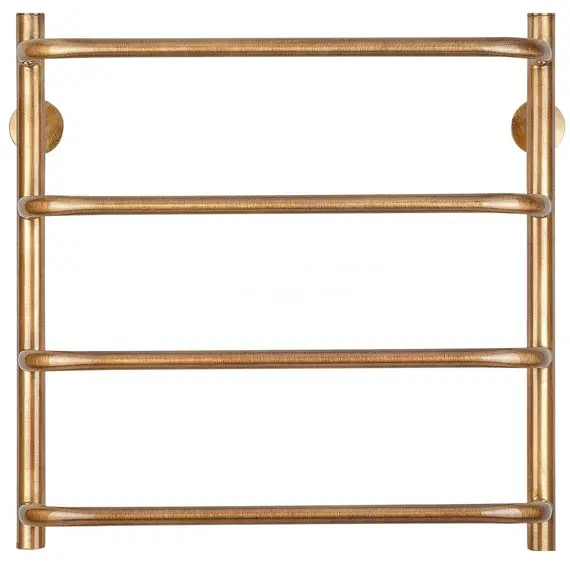 Полотенцесушитель латунный Secado Мерида 1 водяной, бронза