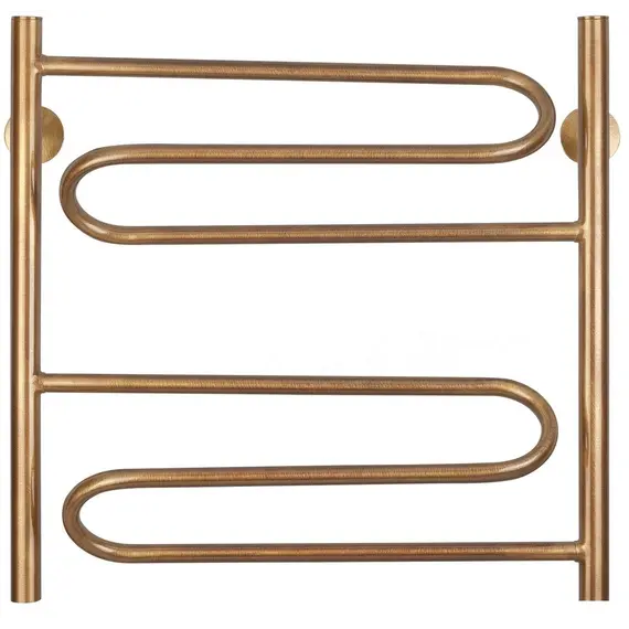 Полотенцесушитель латунный Secado Валенсия водяной, бронза