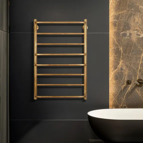 Полотенцесушитель латунный Secado Верона 1  водяной, бронза