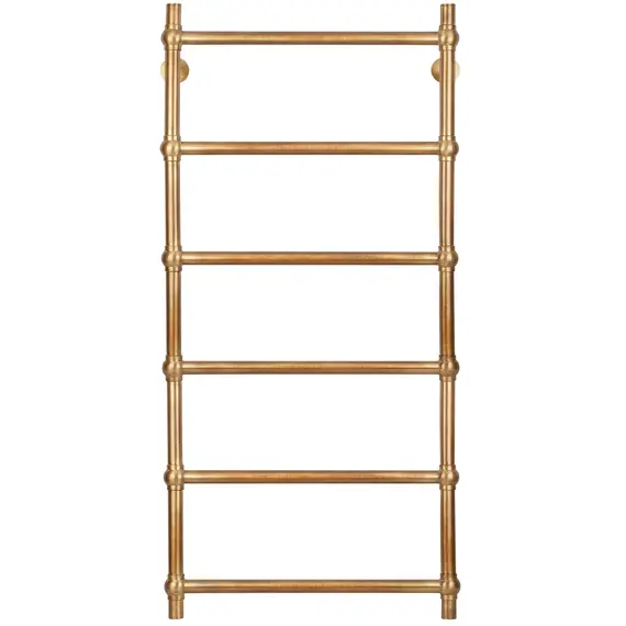 Полотенцесушитель латунный Secado Флоренция 1 водяной, бронза