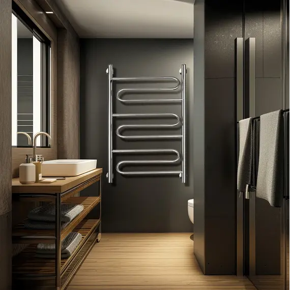 Полотенцесушитель Secado Валенсия 1  электрический L/R хром