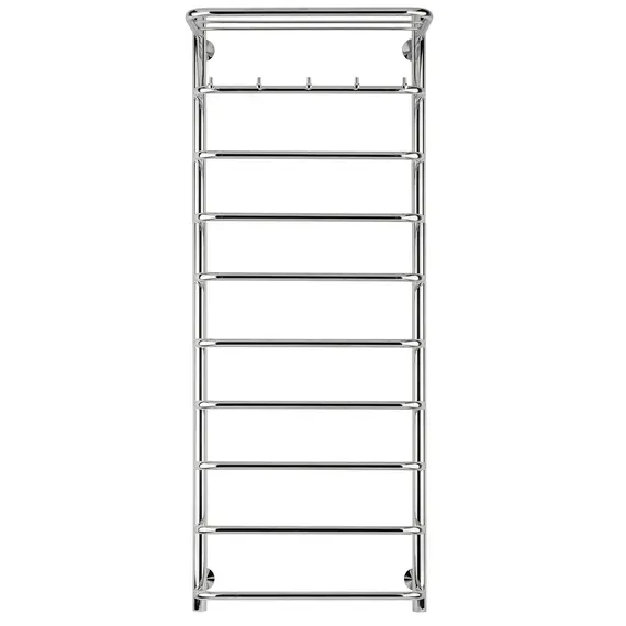 Полотенцесушитель Secado Мерида 1 КСП , с крючками и полочкой, электрический L/R хром