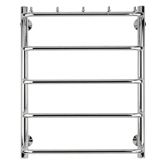 Полотенцесушитель Secado Мерида 1 К, с крючками, электрический L/R хром