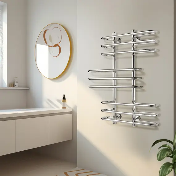 Полотенцесушитель Secado Венеция 6 электрический L/R  хром