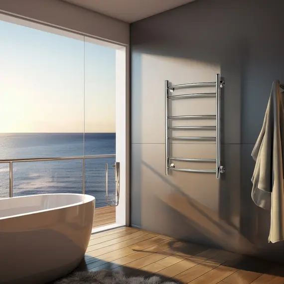 Полотенцесушитель Secado Милан 2 электрический L/R  хром