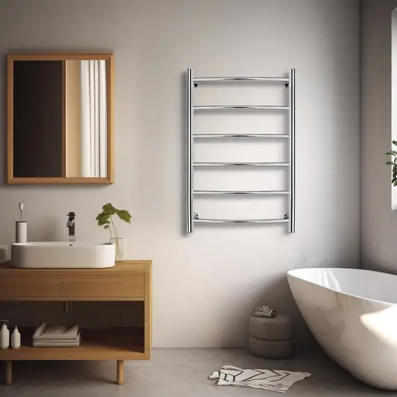 Полотенцесушитель Secado Милан 1 электрический L/R хром