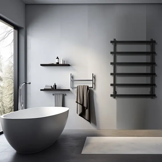 Полотенцесушитель Secado Понтида 1 электрический L/R  хром