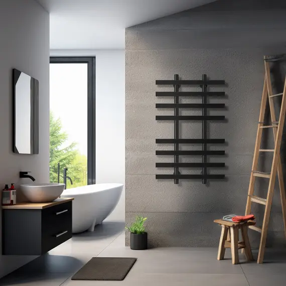 Полотенцесушитель Secado Понтида 4  электрический L/R  хром