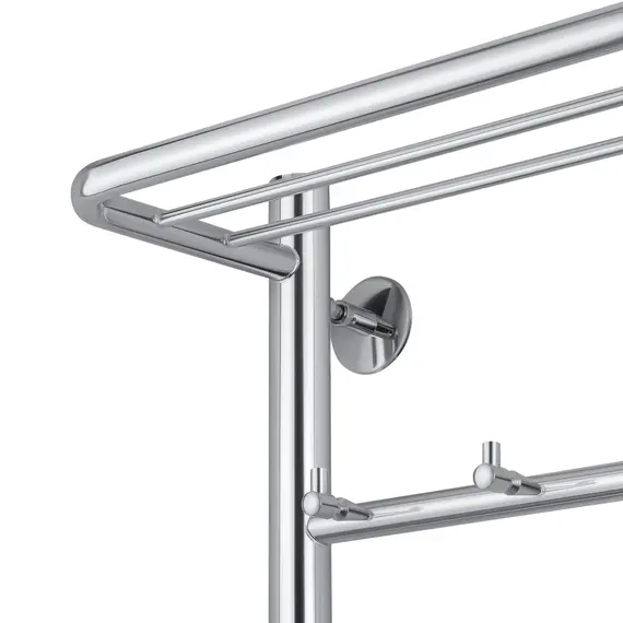 Полотенцесушитель Secado Триада 1 КСП , с крючками и полочкой , электрический L/R хром