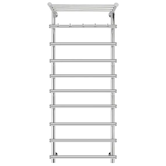 Полотенцесушитель Secado Турин 1 КСП, с крючками и полочкой,  электрический L/R  хром