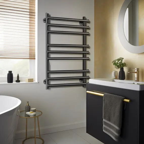 Полотенцесушитель Secado Турин +, электрический L/R  хром