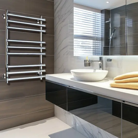 Полотенцесушитель Secado Турин +, электрический L/R  хром