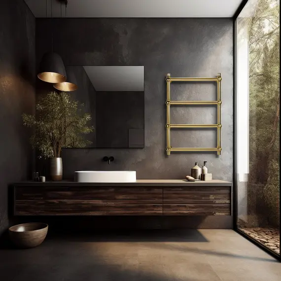 Полотенцесушитель Secado Флоренция 1 электрический L/R  хром