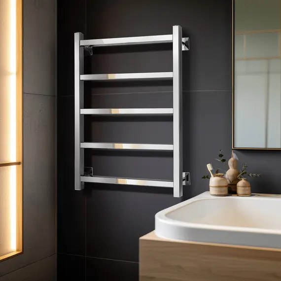 Полотенцесушитель Secado Корсико 1 электрический L/R  хром