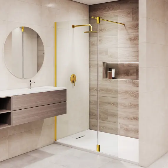 Душевая перегородка RGW WA-050Gb (WA-002Gb + Z-070Gb)