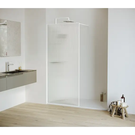 Душевая перегородка RGW WA-08W ребристое стекло