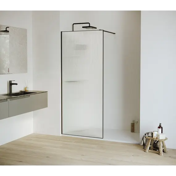 Душевая перегородка RGW WA-08B ребристое стекло