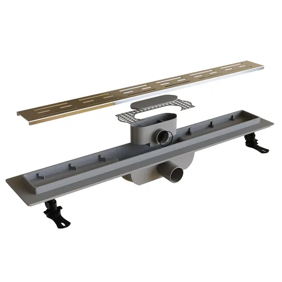 Душевой лоток RGW Drain Leo-10 хром