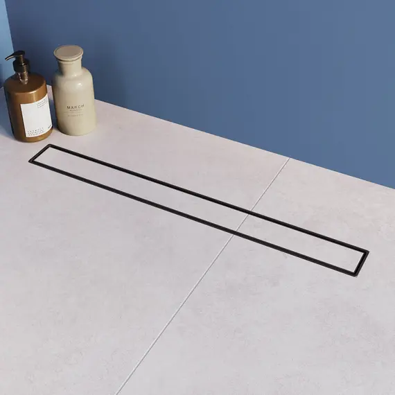 Душевой лоток RGW Drain Leo-31 черный