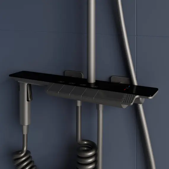 Душевая стойка RGW SP-35Gr с термостатом