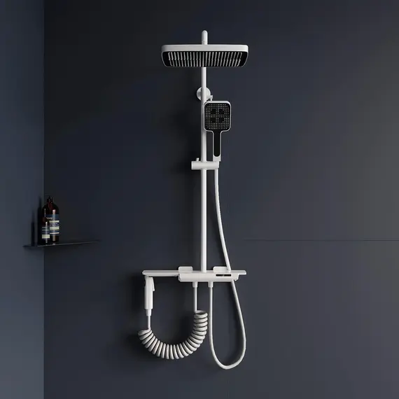 Душевая стойка RGW SP-35W с термостатом