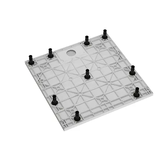 Душевой поддон квадратный RGW TUS-W Белый 90х90