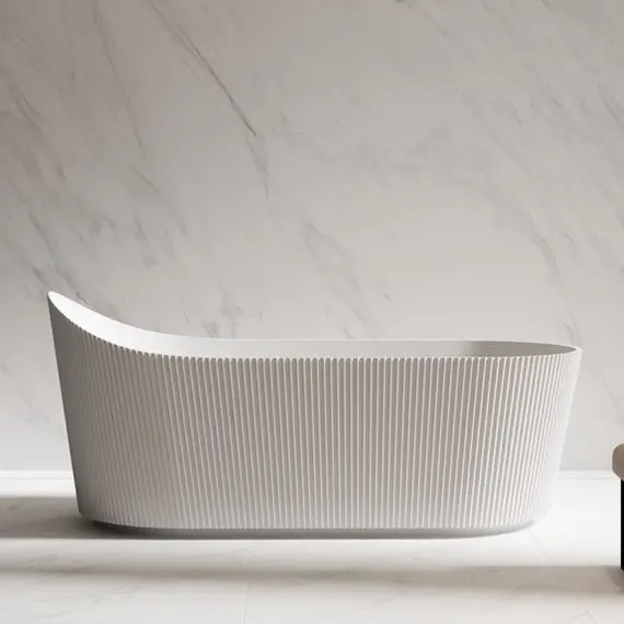 Акриловая ванна ABBER A170х80 белая матовая