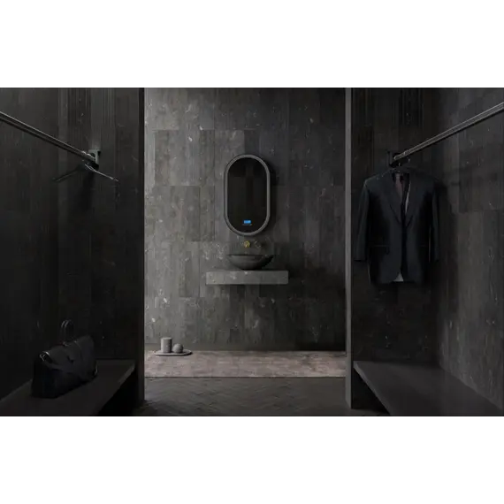 Раковина накладная карбоновая ABBER Karbon AK2042 черная