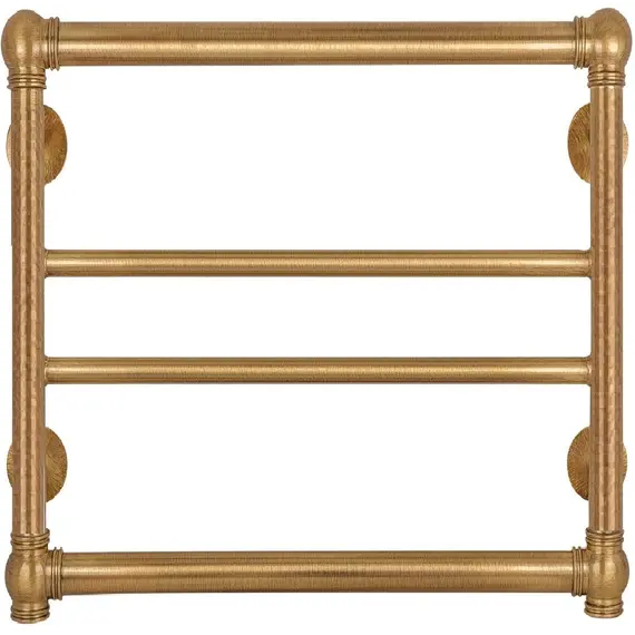 Полотенцесушитель латунный Secado Бароло, электрический L/R  бронза