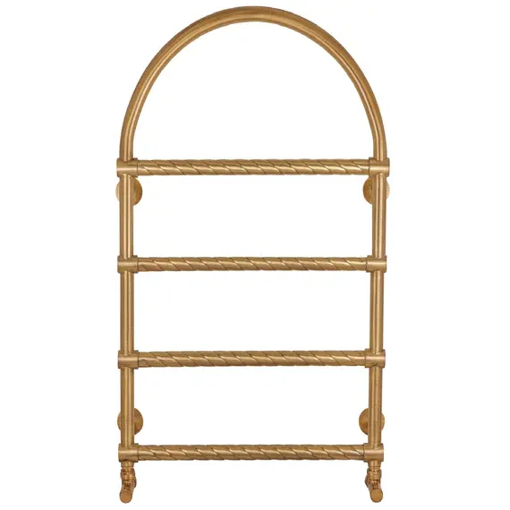 Полотенцесушитель латунный Secado Римини 2 Trenza , электрический L/R  бронза