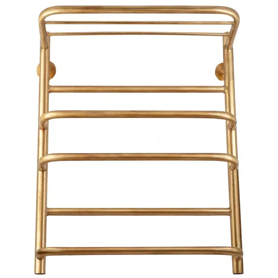 Полотенцесушитель латунный Secado Верона 2 , с полочкой , электрический L/R бронза