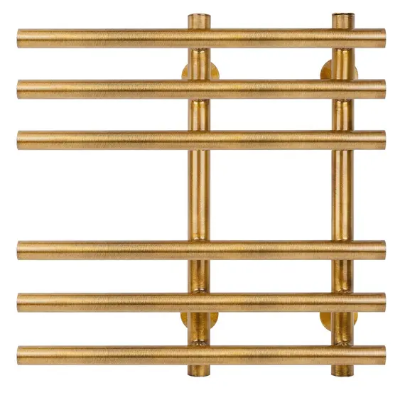 Полотенцесушитель латунный Secado Турин 3 , электрический L/R  бронза