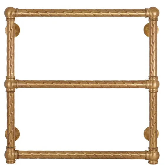 Полотенцесушитель латунный Secado Фалерони 1 Trenza  электрический L/R  бронза