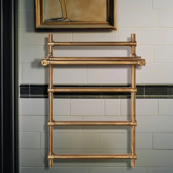 Полотенцесушитель латунный Secado Флоренция 3 электрический L/R  бронза