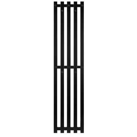 Полотенцесушитель Secado Сандриго 5К электрический, с крючками ,  L/R черный матовый