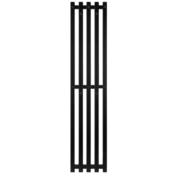 Полотенцесушитель Secado Сандриго 5К электрический, с крючками ,  L/R черный матовый