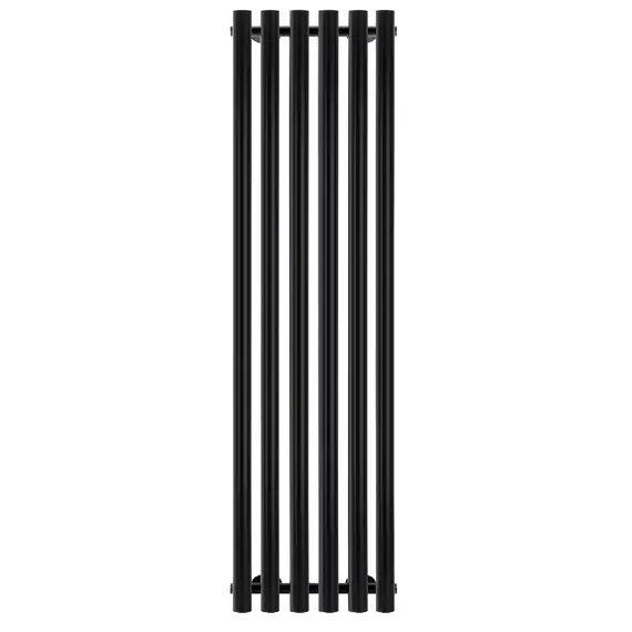 Дизайн-радиатор Secado Бергамо плюс 6 , водяной, черный матовый