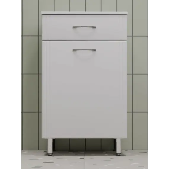 Комод ТН напольный  500 (1 ящ.,корзина) 840*500*303